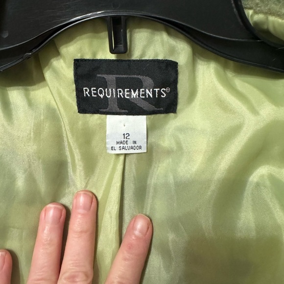 Requirements Woolblend Plaid Jacket 12 - Picture 3 of 4